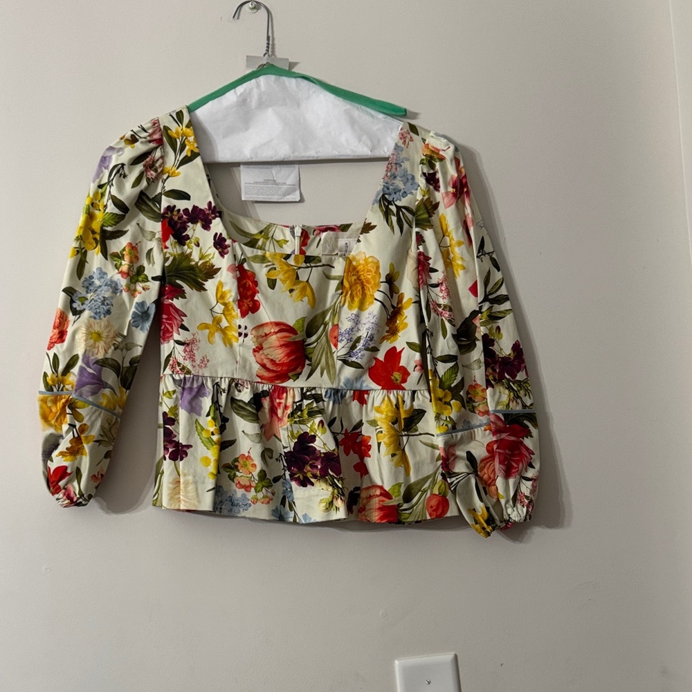 Mestiza Print Women's Blouse - Multicolor - Picture 2 of 4